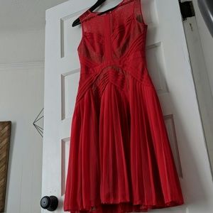 BCBGMaxAzria Red Dress